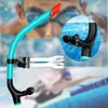 Semi-Dry Snorkel Diving Snorkel Tube One-Way Purge Valve for Snorkeling Swimming