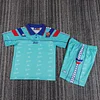 Joyfball 1992-1993 Kids Size Retro Barcelona Away Football Shirt 1:1 Thai Quality