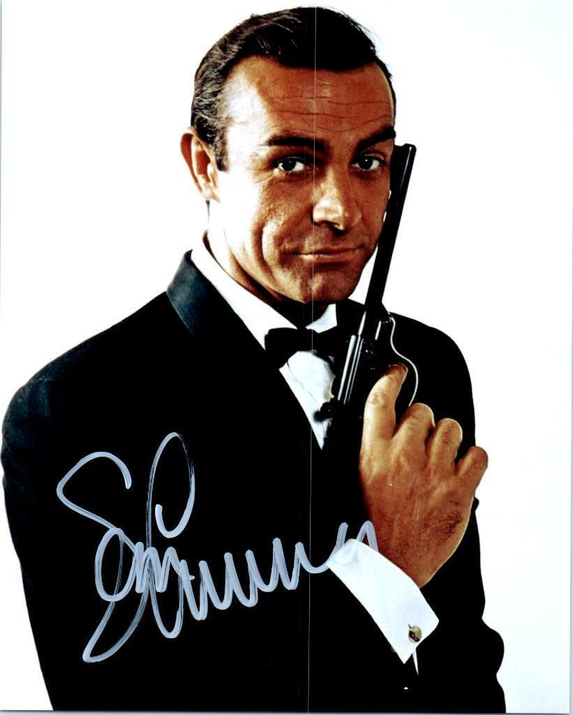 Sean Connery James Bond signed 8x10 Picture nice autographed Photo Poster painting pic with COA