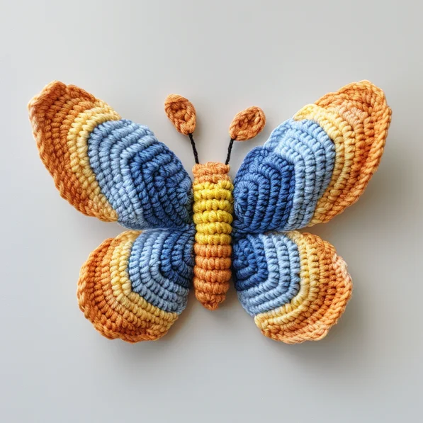 Vaillex - Colourful Butterfly Crochet Pattern For Beginner