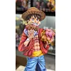 POP Scale Monkey D. Luffy Eating Cake - ONE PIECE Resin Statue - LG Studio