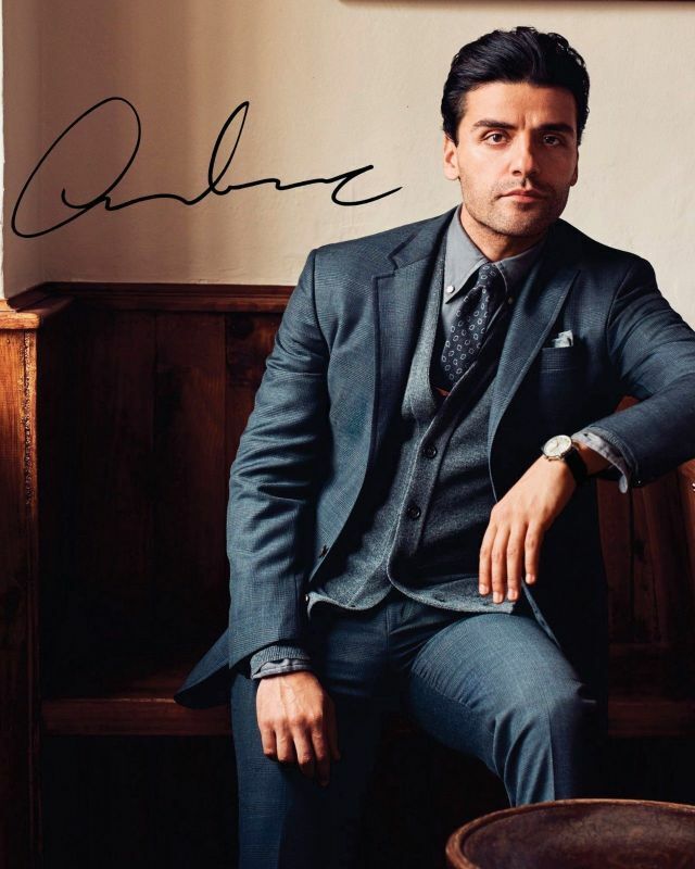 Oscar Isaac Autograph Signed Photo Poster painting Print