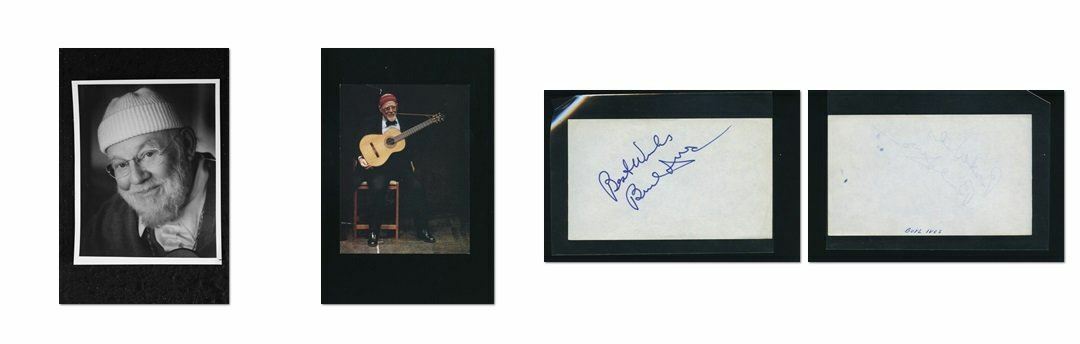 Burl Ives - Signed Autograph and Headshot Photo Poster painting set - The Big Country