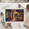 Beauty 2027 DIY Diamond Painting Calendar for Adults Wall Ornaments Diamonds Arts Dates 11.81x9.45 Inch Gem Painting Art Walls Date for Home Business Office Planning Decor