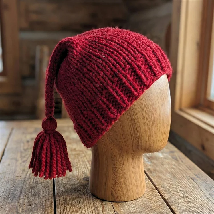 Ice Out Norwegian Ice Melt Handmade Knit Hat