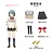 [Wetrose] In Stock Tomoe Mami Sakura Kyouko Miki Sayaka Cosplay Costume Mahoushoujo Magic Girl Dress Anime School Uniform Madoka