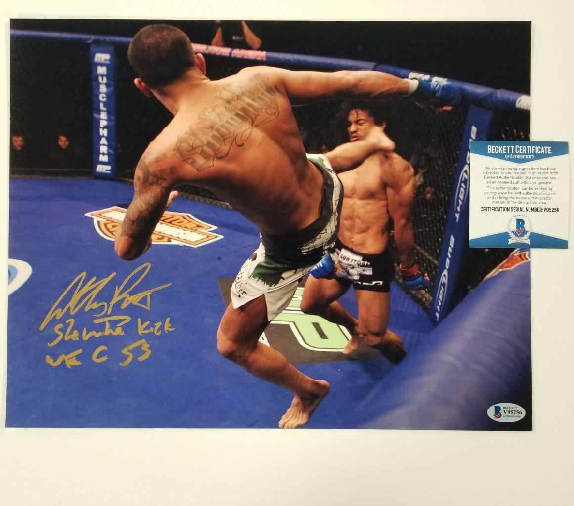 Anthony Pettis signed UFC 53 Showtime Kick 11x14 Photo Poster painting Autograph ~ BAS COA