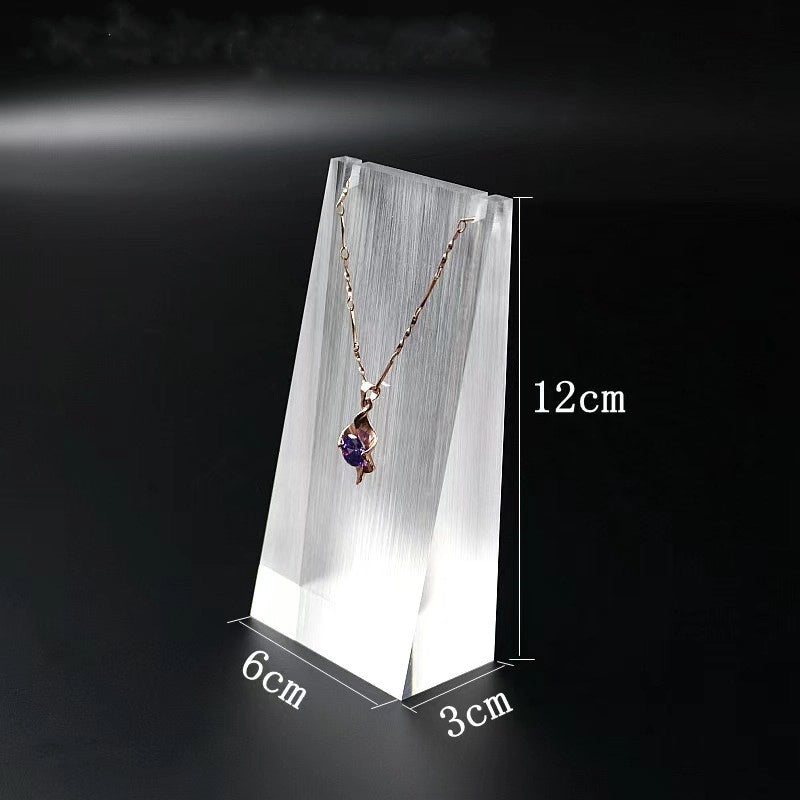 1 Piece 1 Set Arylic Minimalist Transparent Jewelry Rack