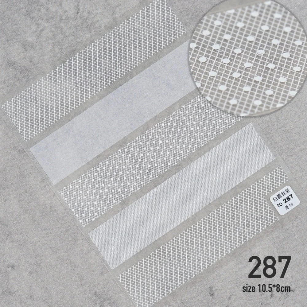 3D Engraved Nail Art Stickers Black and white Leaf Flower high quality Water Decals Embossed Pattern Nail Water Slide Decals