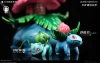 1/20 Scale World Zukan Evolution of Venusaur Set - Pokemon Resin Statue - Wang Wang Studio