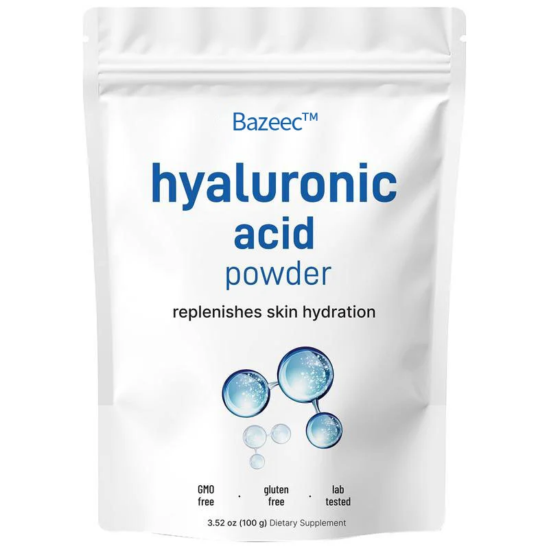Bazeec™ Hyaluronic Acid Powder, DIY Facial Serum, Skin Hydration Care Formula 