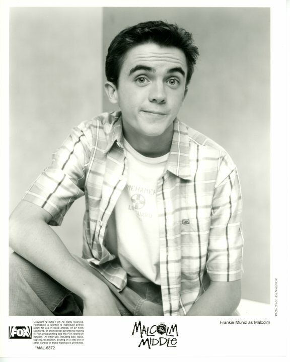 Frankie Muniz Malcolm in the Middle 2002 Original 8x10 Press Photo Poster painting