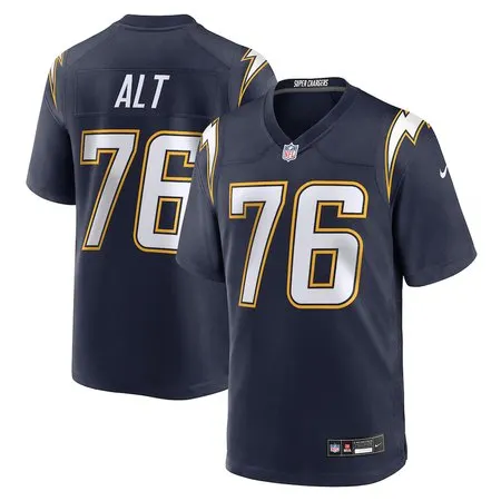 Men's Los Angeles Chargers #76 Joe Alt  Navy Alternate Super Chargers Game Player Jersey