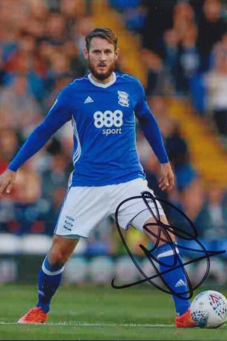 JONATHAN GROUNDS HAND SIGNED 6X4 Photo Poster painting BIRMINGHAM CITY FOOTBALL AUTOGRAPH 2