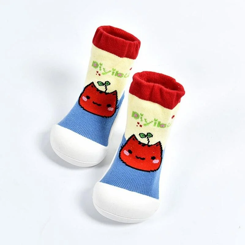 Baby Shoes Boy Girl Rubber Sneaker Cotton Soft Anti-Slip Sole Newborn Infant First Walkers Toddler Casual Outdoors Crib Shoes