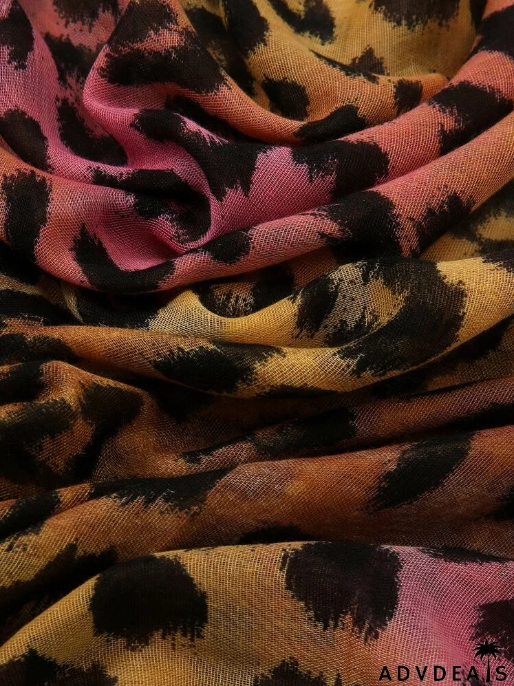 Animal Print Scarf