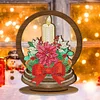 Diamond Painting Wooden Christmas Table Top Ornament Kits Xmas Home Decor