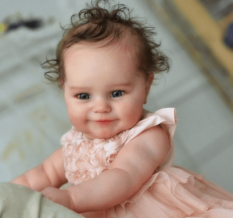  22"  Prudence Süßes Realistisch Reborn Baby Mädchen ( mit Stimm- und Herzmodul) - RSDP-Rebornbabypuppen-Rebornbabypuppen.de®