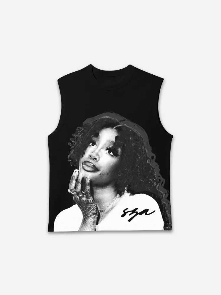 Vintage Sza Graphic Vest