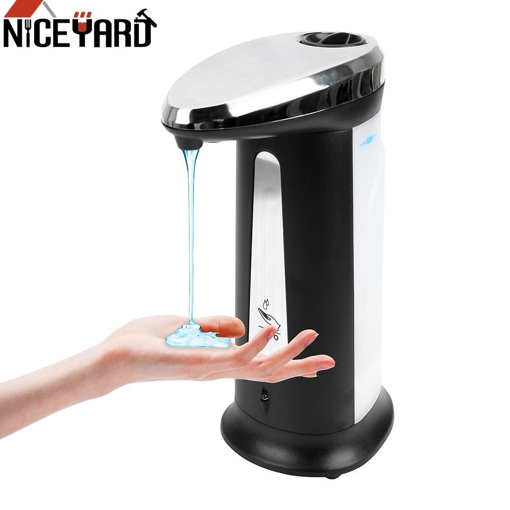 400Ml Automatic Liquid Soap Dispenser Intelligent Sensor Touchless Hands Cleaning Bathroom Accessories Sanitizer Dispenser