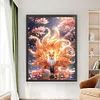 Nine-Tailed Fox-11CT Stamped Cross Stitch 45*60cm/17.72*23.62in(Big Size) tapestrymarket