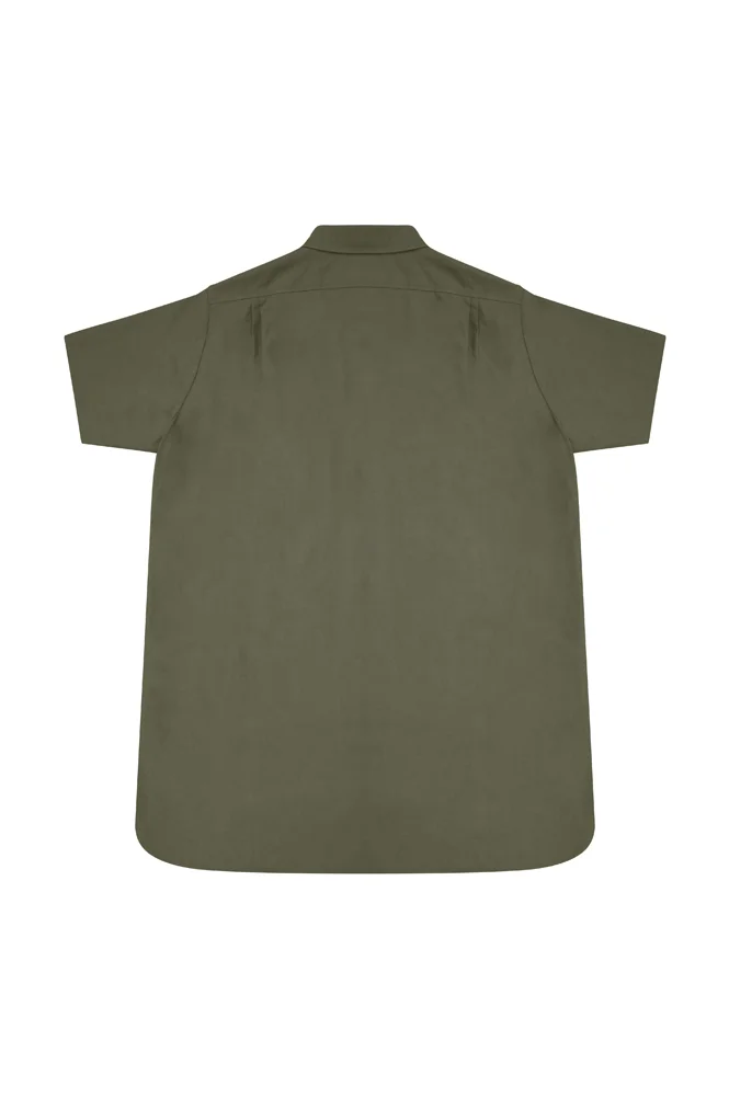   DAK Tropical Afrikakorps Olive Short Sleeve Pullover Shirt German-Uniform