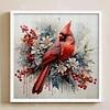 Cardinal - 11CT Counted Cross Stitch - 40*40cm - Bird