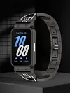 Case+Band Stainless Steel Sport Replacement Watch Strap for Samsung Galaxy Fit 3