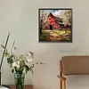 Country House-Full Round Diamond Painting 30*30CM