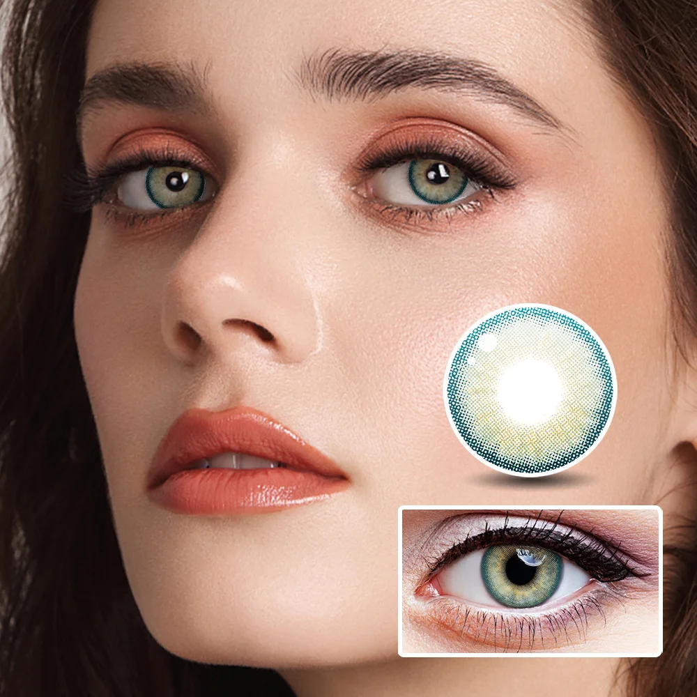 Cloud Green Colored Contacts – FreshGo