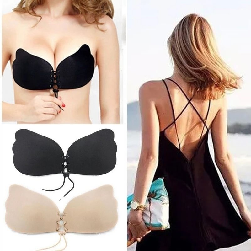 Invisible Strapless Push-Up Bra