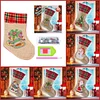 Christmas Socks Gifts Bag - 5D DIY Diamond Crafts