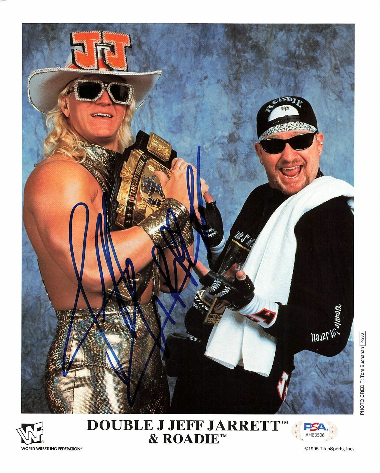 Jeff Jarrett signed 8x10 Photo Poster painting PSA/DNA COA WWE Autographed Wrestling