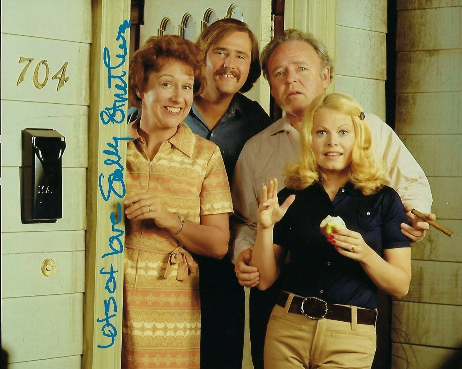 GFA All in the Family Gloria * SALLY STRUTHERS * Signed 8x10 Photo Poster painting S4 COA