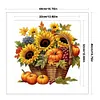 (Multi-Style) Harvest Basket-11CT Stamped Cross Stitch 40*40cm/15.75*15.75in