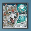 Diamond Painting-DIY Crystal Rhinestone Wolf