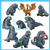 Q Version Of Godzilla Anime Figure King Of Monsters 12 Ghidorah Children's Toys Dinosaur Ornaments Model Dolls