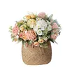 5 Stems Artificial Dandelion Rose Flower Bunch