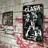The Clash - Vintage Metal Signs - 20*30cm/30*40cm - Music