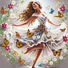 Diamond Painting-DIY Crystal Rhinestone Beautiful Lady
