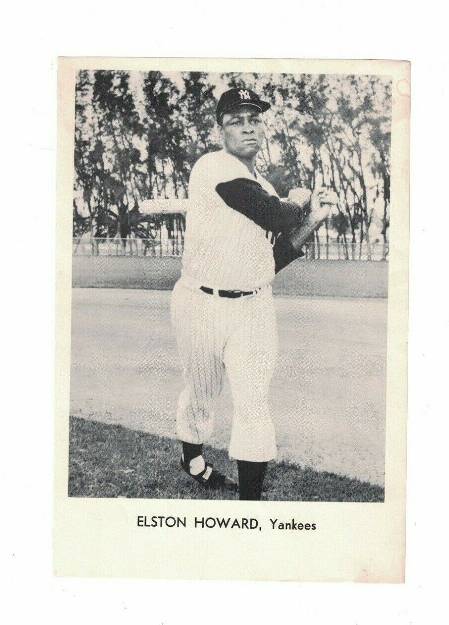 Elston Howard New York Yankees 1960's Baseball Picture Pack Photo Poster painting PD