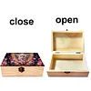 5D DIY Diamond Painting Handmade Wood Storage Box Crystal Storage Case (Owl)