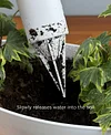 Automatic watering needle, rotating windmill-style plant water dispenser