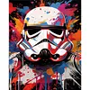（6-Pack)Star Wars-Full Round Diamond Painting 30*40CM