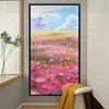 Diamond Painting -DIY Round Drill Mountains Wildflowers（40x70cm）