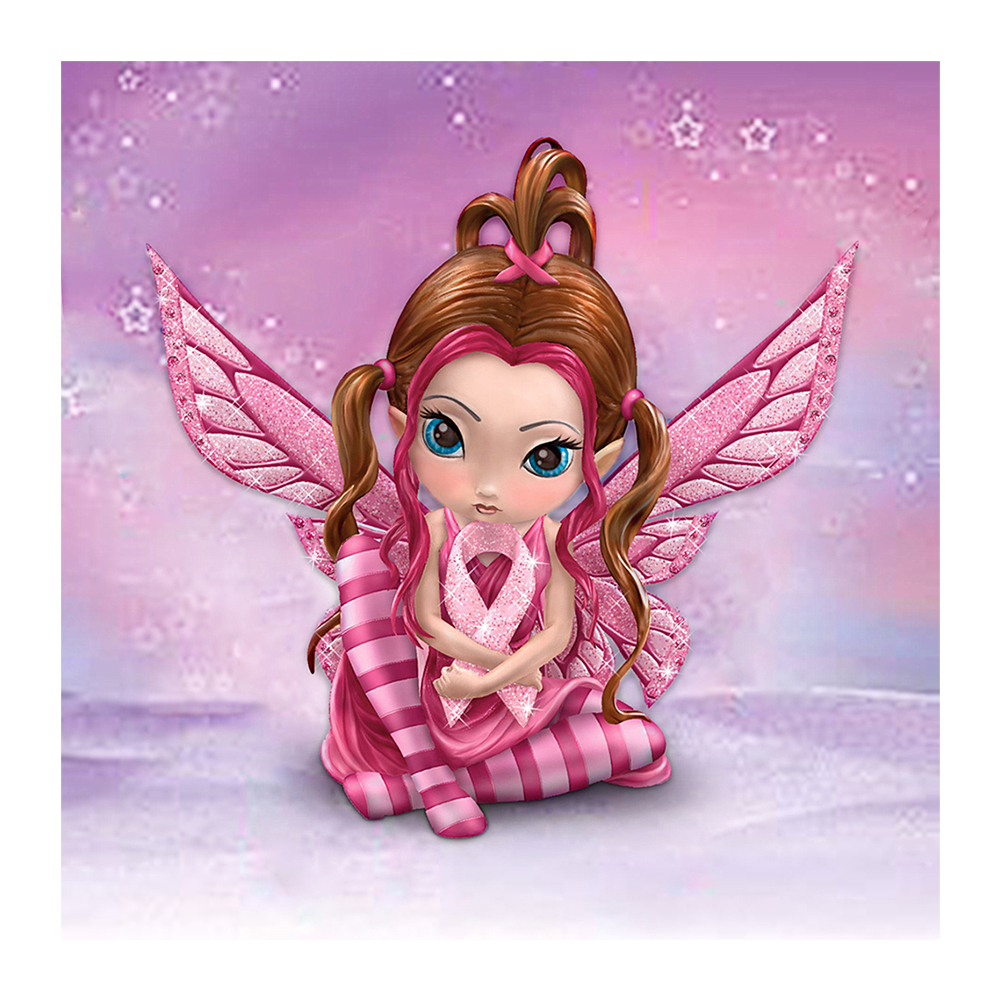 

30*30CM - Square Drill Diamond Painting - Flower Fairy, 501 Original