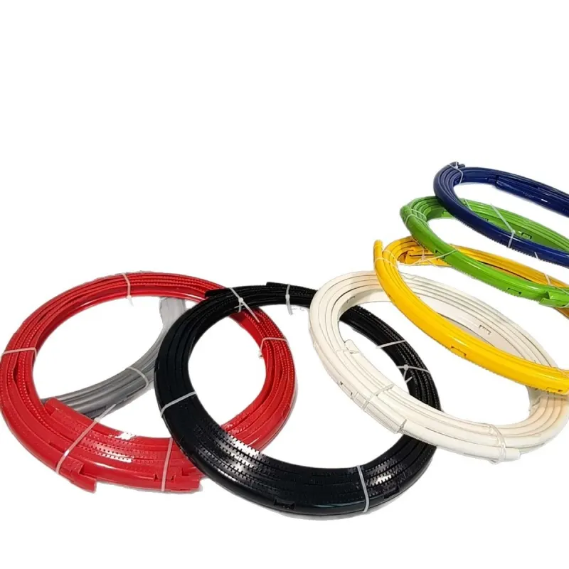 Car wheel protection ring anti-collision strip anti-scratch strip anti-scratch rubber strip