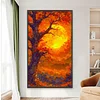 Landschaft 5d DIY Diamond Art Malerei Sets quadratisch Full Dril Wanddekoration 45x75cm