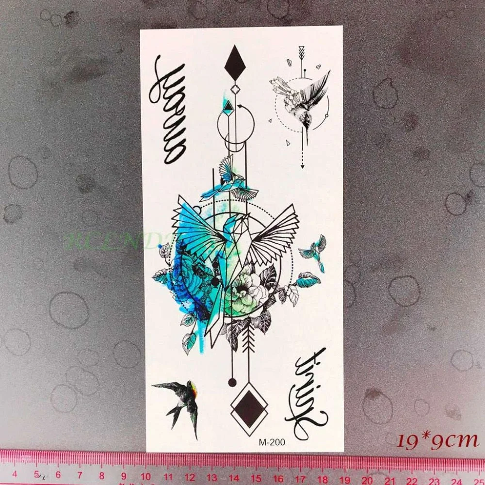 Waterproof Temporary Tattoo Sticker sexy blue red lips tattoo kiss tatto stickers flash tatoo fake tattoos for girls women