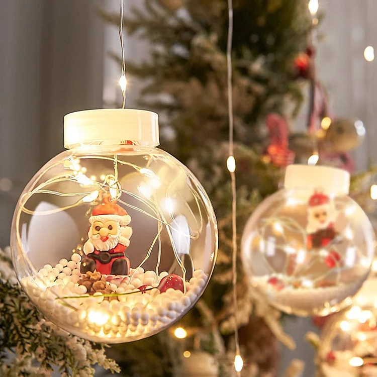 🎄49% OFF🎄Christmas Led Wishing Ball String Lights Decorations